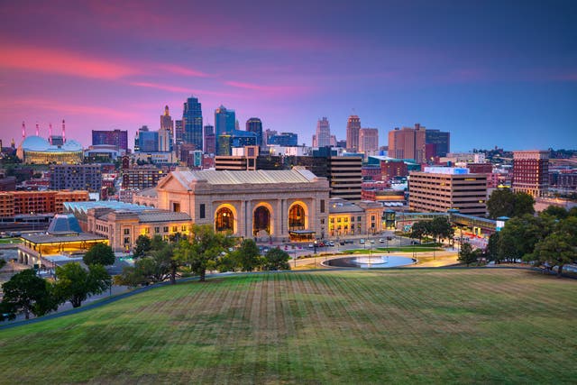 <p>The Kansas City skyline</p>