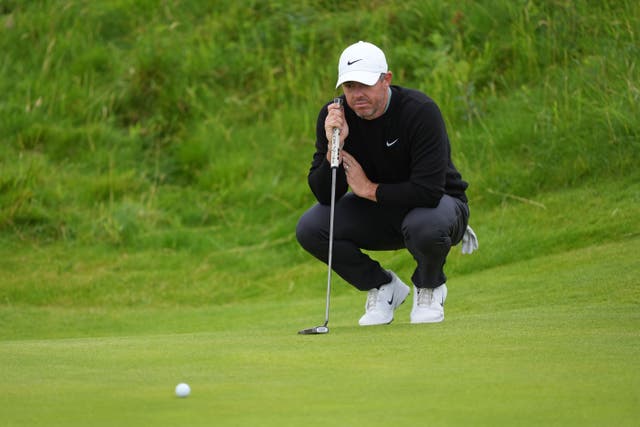 Rory McIlroy has been focused on The Open at Royal Portrush all year (Brian Lawless/PA)