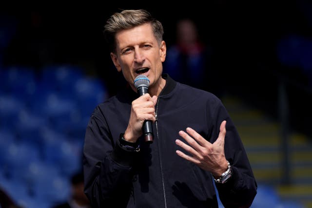 Steve Parish said Crystal Palace will take their Europa League exclusion to CAS (Yui Mok/PA)