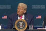 Moment Trump appears to fall asleep during energy and innovation event