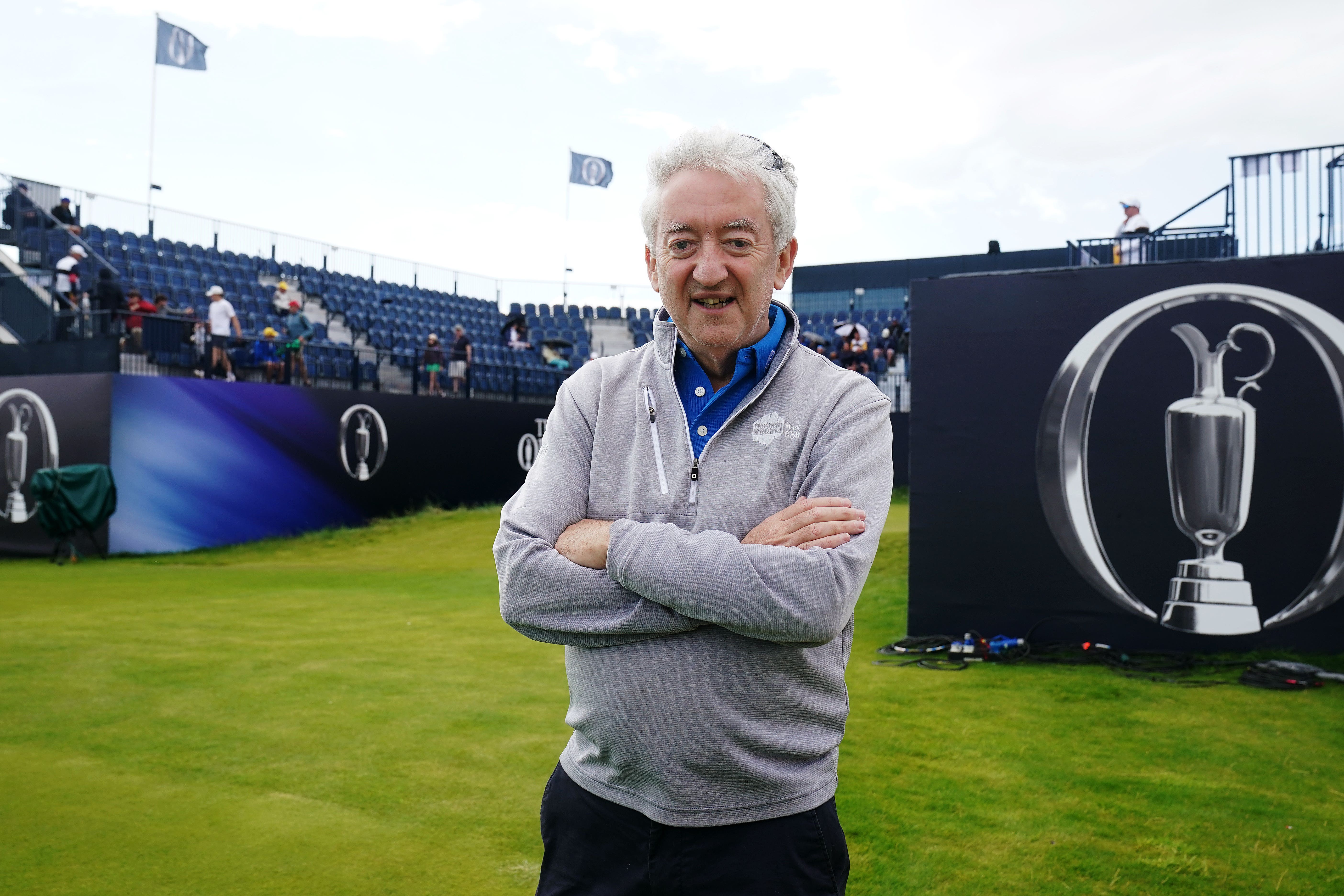 Tourism NI chief executive John McGrillen at Royal Portrush (Brian Lawless/PA)