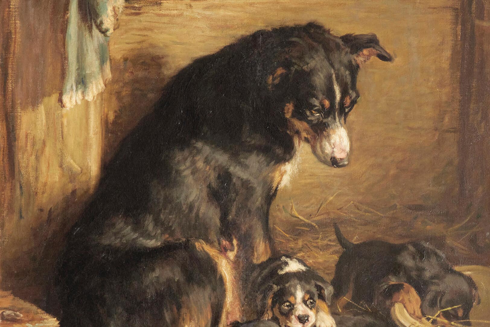 A Proud Mother was held in the collection of the late Charlie Watts (Bonhams/PA)