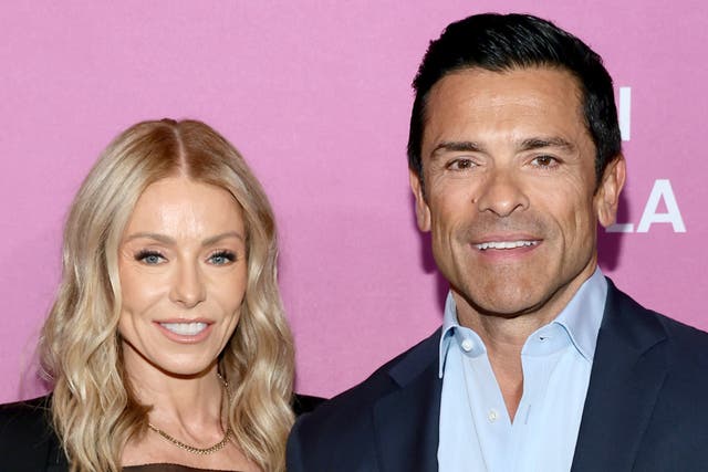 <p>Kelly Ripa and Mark Consuelos attend Family Equality's Night at the Pier at Pier Sixty at Chelsea Piers on May 12, 2025</p>