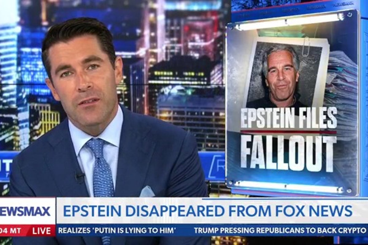 Newsmax mocks ‘terrified’ Fox News for avoiding the Epstein story: ‘Don’t want to p*ss off’ Trump