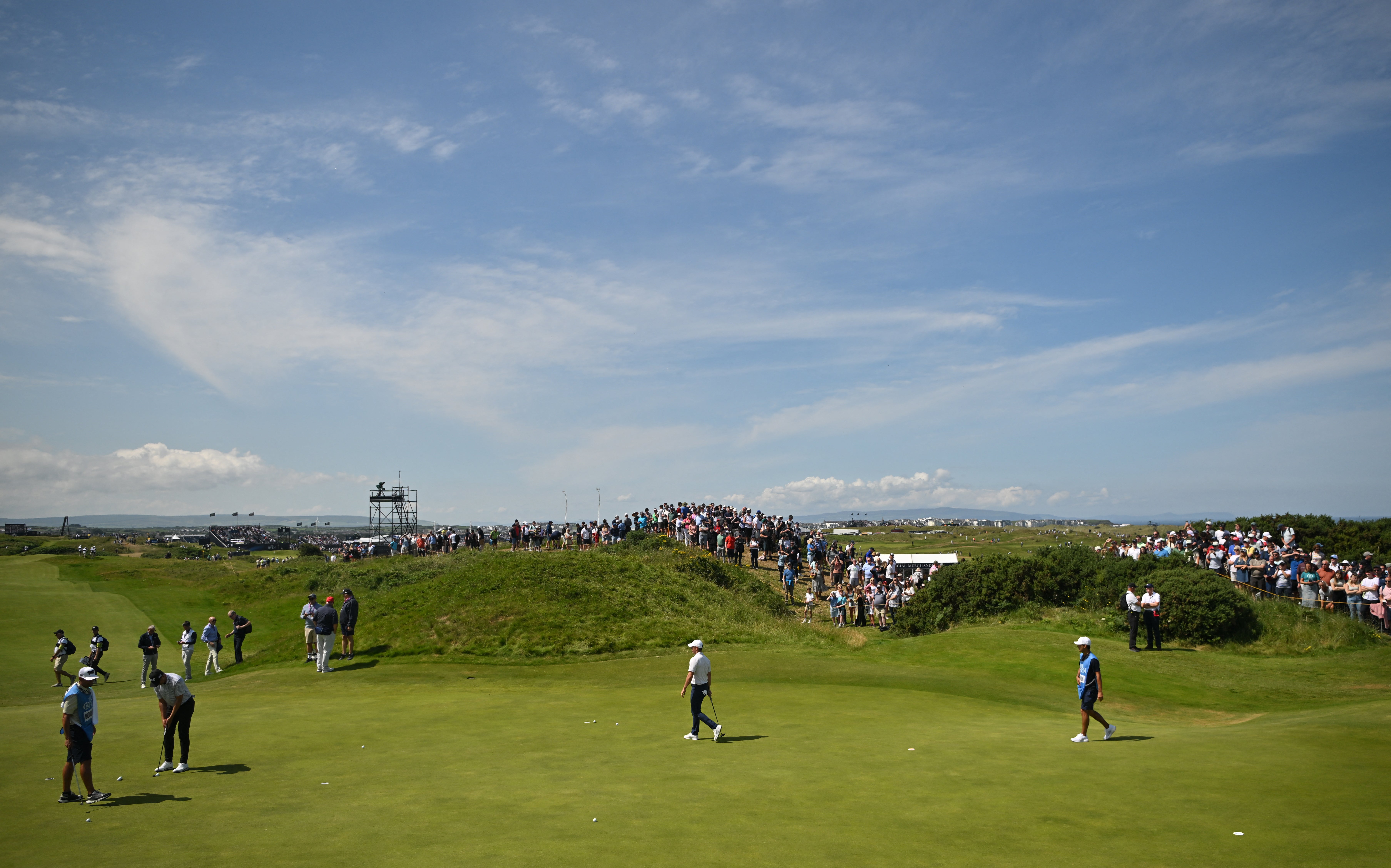 The Open 2025 weather: Royal Portrush forecast for Round 1 after yellow warning for thunderstorms