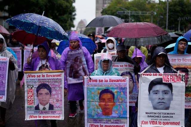 MÉXICO-ESTUDIANTES DESAPARECIDOS