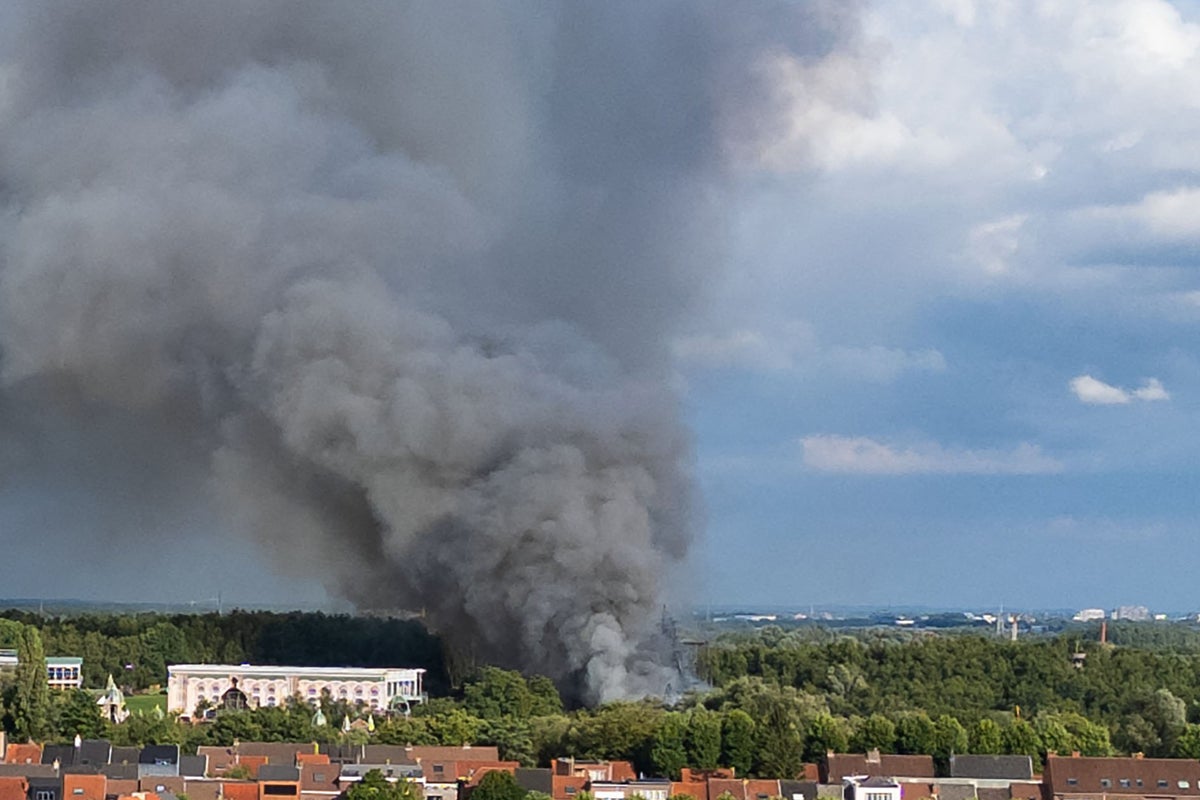 Watch: Huge fire engulfs main stage at Tomorrowland