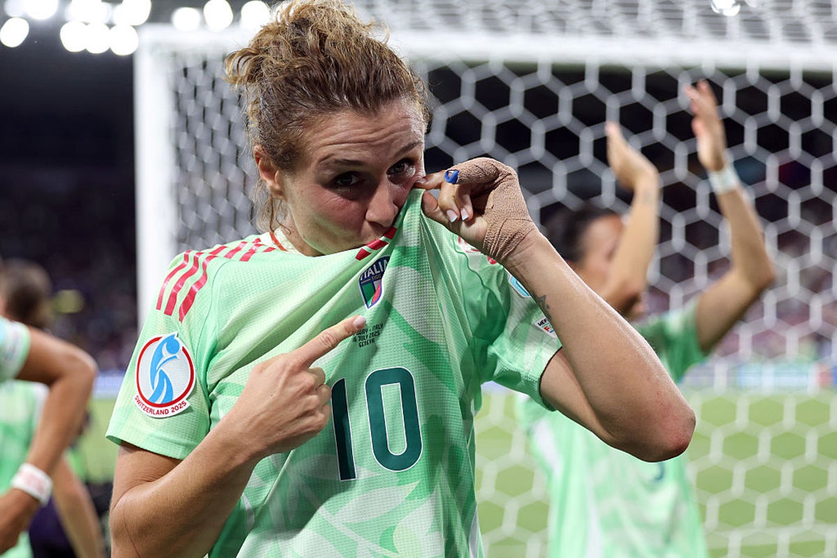 Italy Reach Women’s Euro Semifinals First Time Since 1997