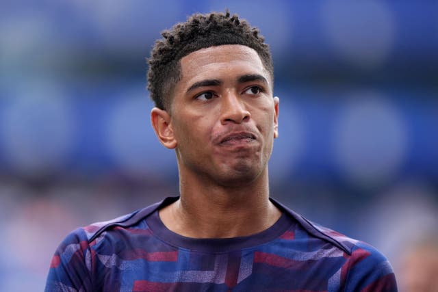 Jude Bellingham has had surgery on his problematic shoulder injury (Bradley Collyer/PA)