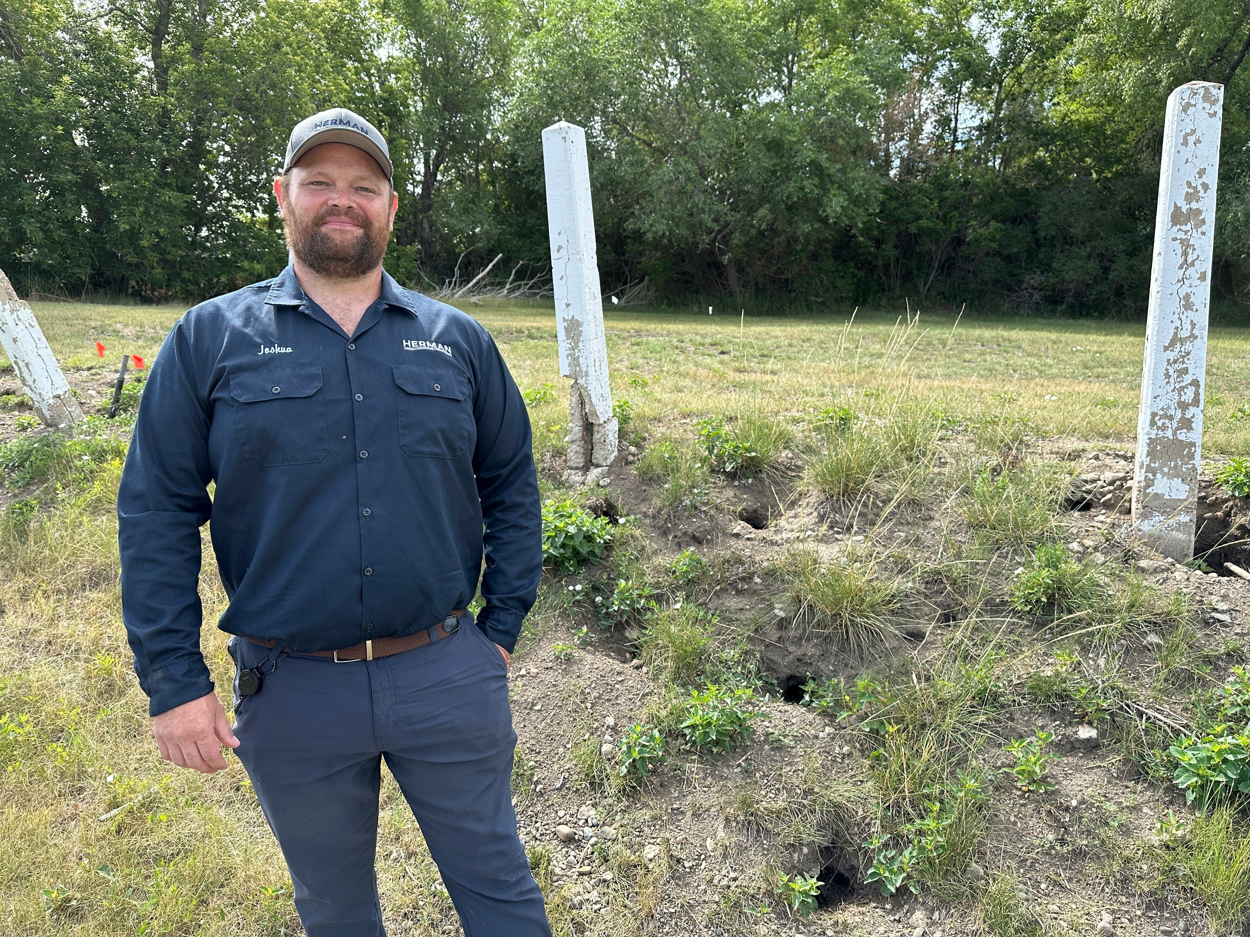 Joshua Herman, owner of Herman Pest Control Services