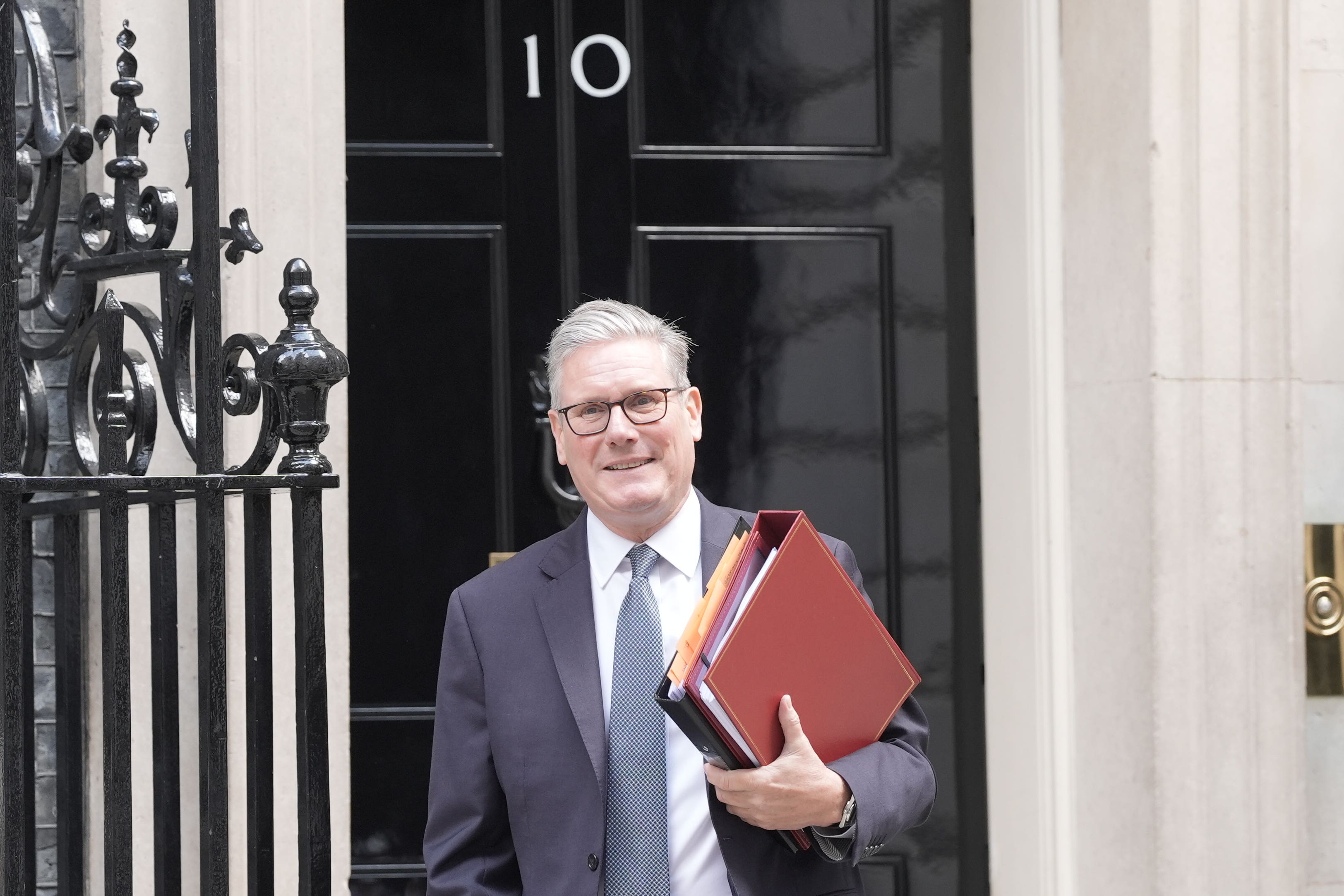 Sir Keir Starmer stripped four MPs of the Labour whip (PA)