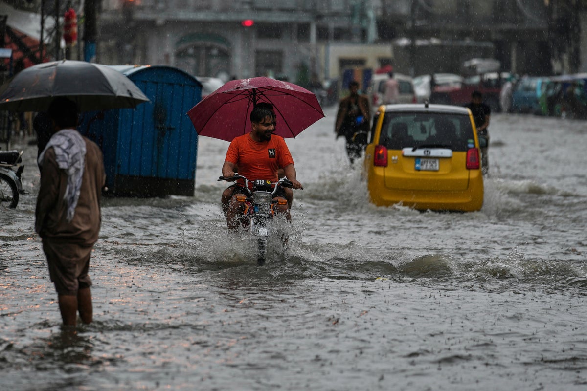 Heavy monsoon rains in Pakistan kill 54 people in 24 hours