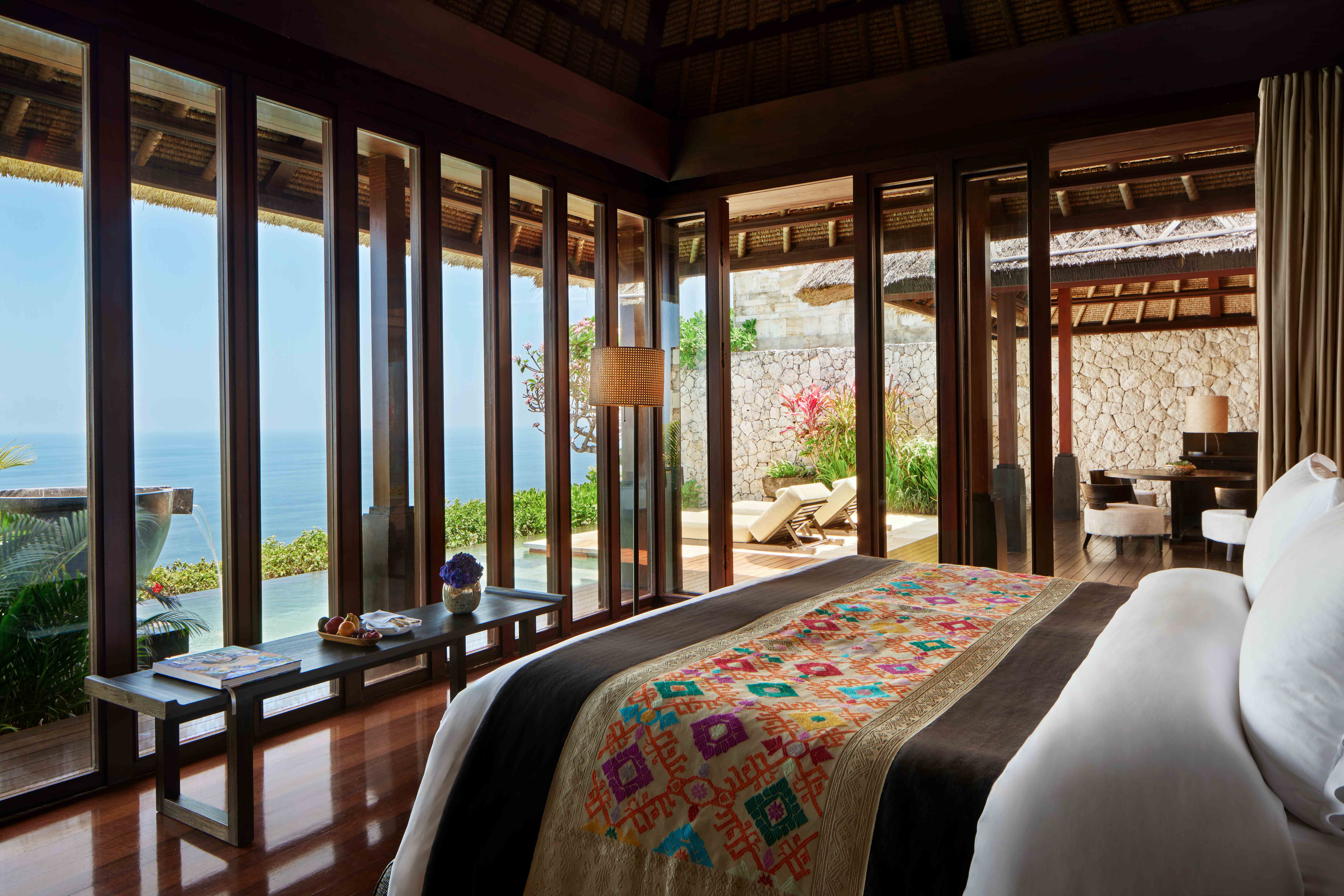 You will find 59 private villas at Bvlgari Resort Bali