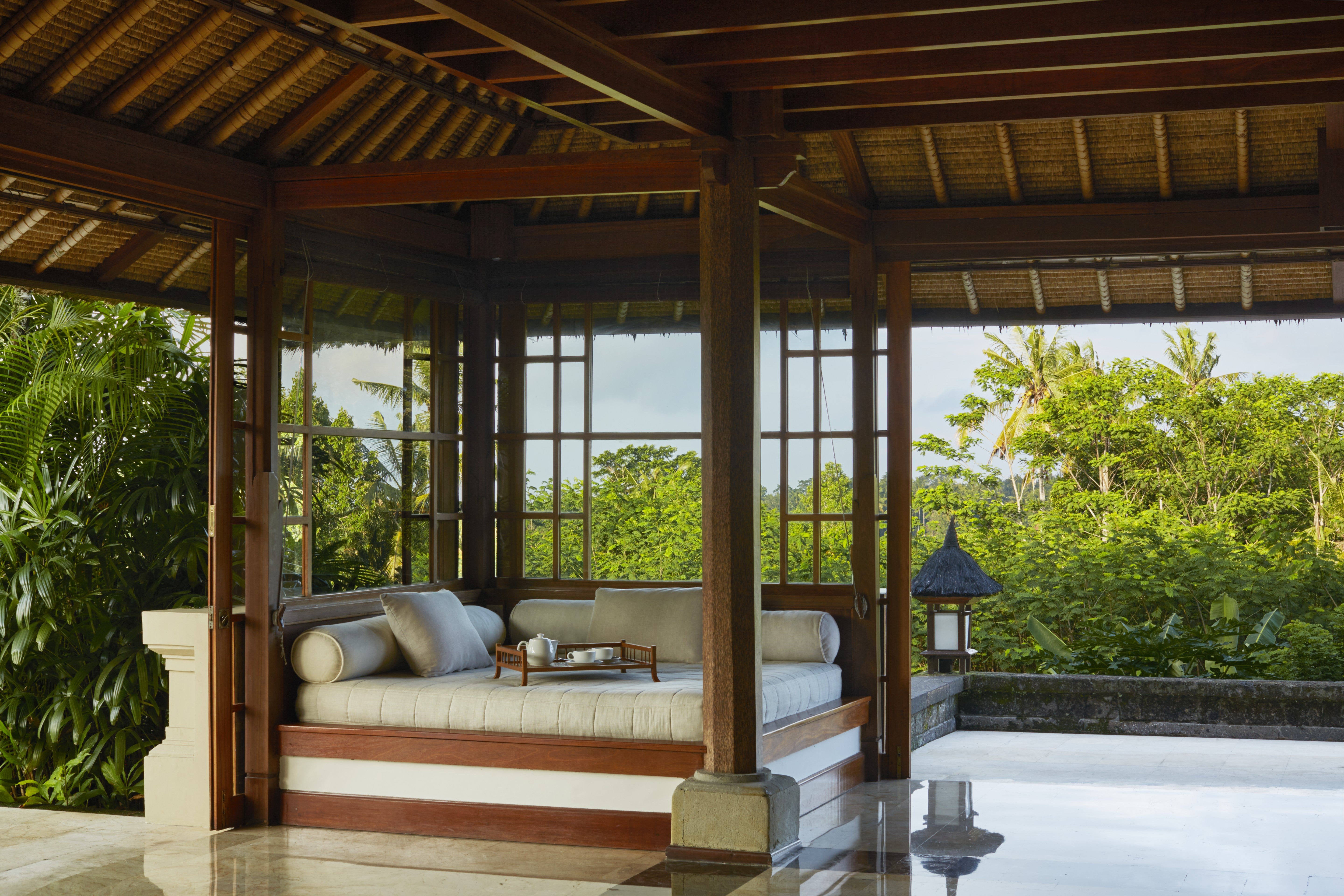 Guests are appointed butlers at Mandapa