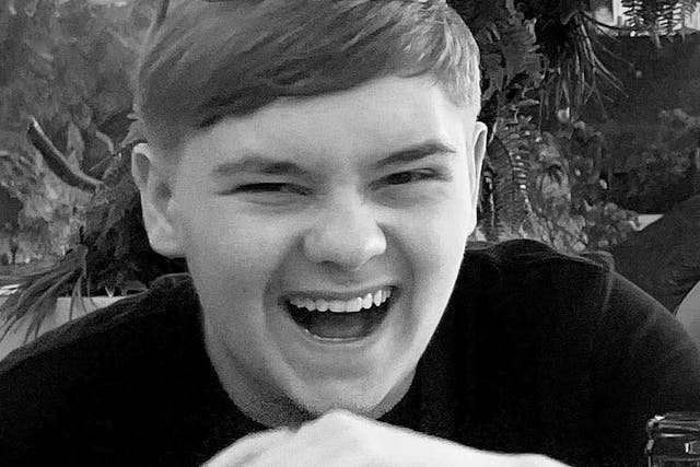 Harvey Willgoose was stabbed by another teenager at school (South Yorkshire police/PA)