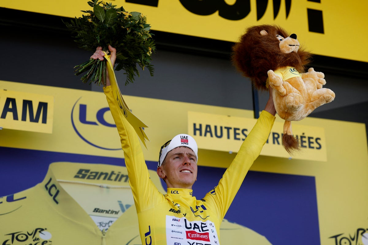 Final yellow jersey and general classification standings as Tour de France ends in Paris