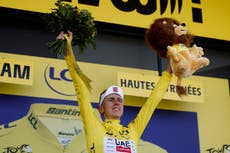 Who is leading the Tour de France? Yellow jersey and general classification standings