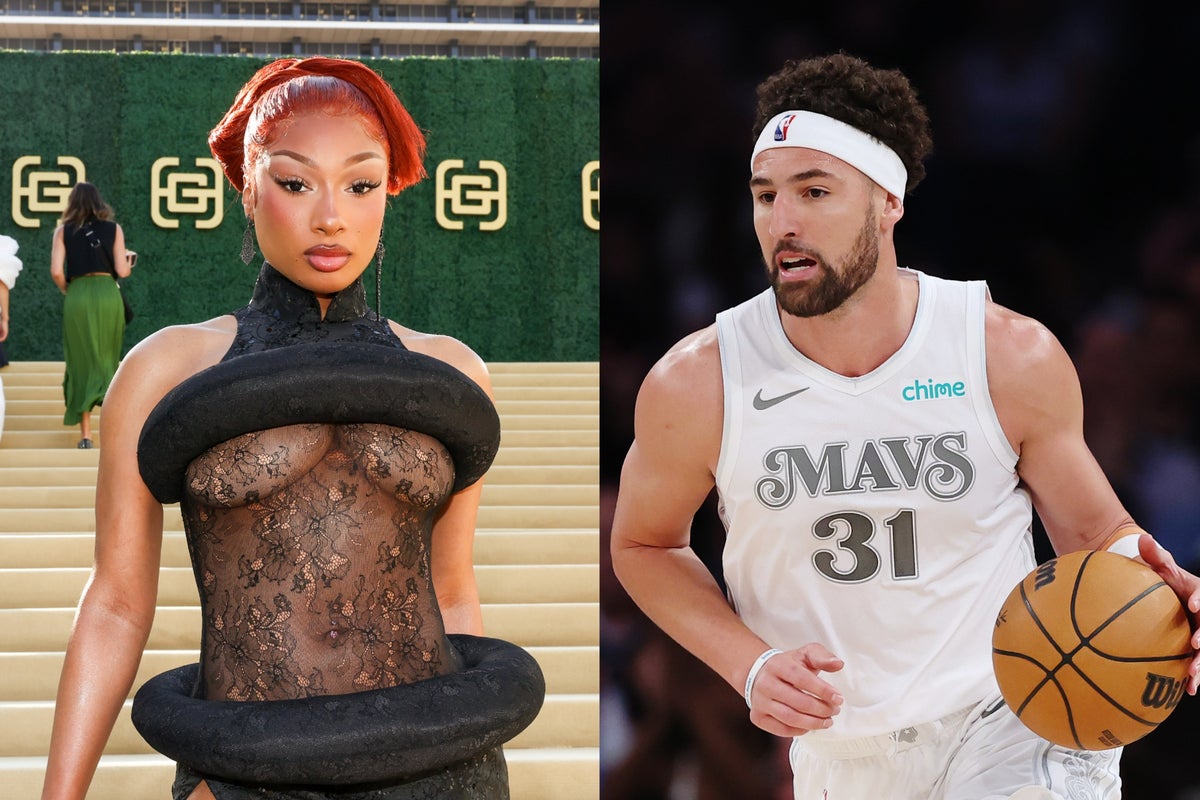Megan Thee Stallion gushes over new boyfriend Klay Thompson as they make red carpet debut
