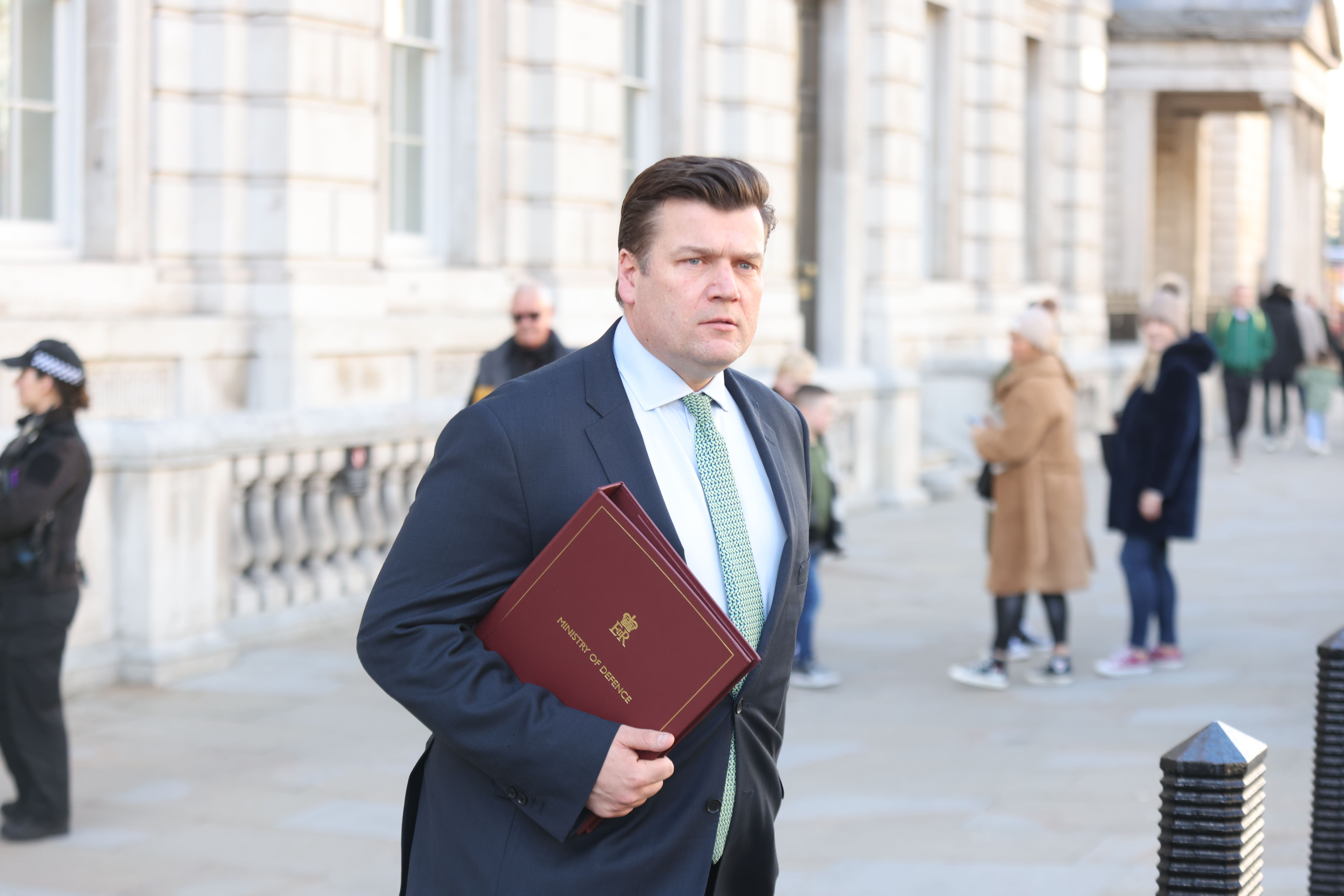 Former armed forces minister James Heappey said the data breach was ‘gut-wrenching’ (James Manning/PA)