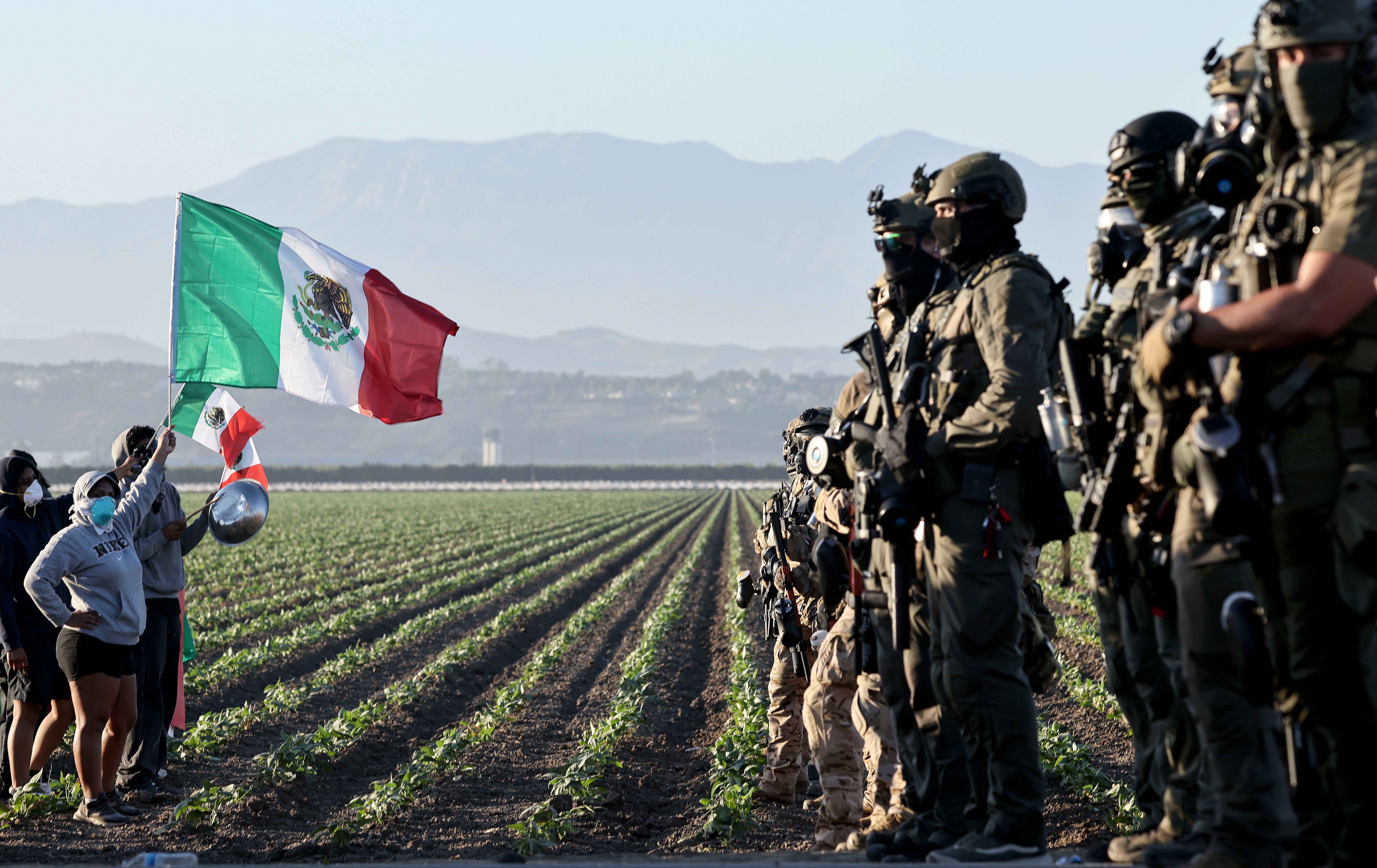 A U.S. citizen and Army veteran spent three days in jail after being arrested during an immigration raid at a California marijuana farm last Thursday