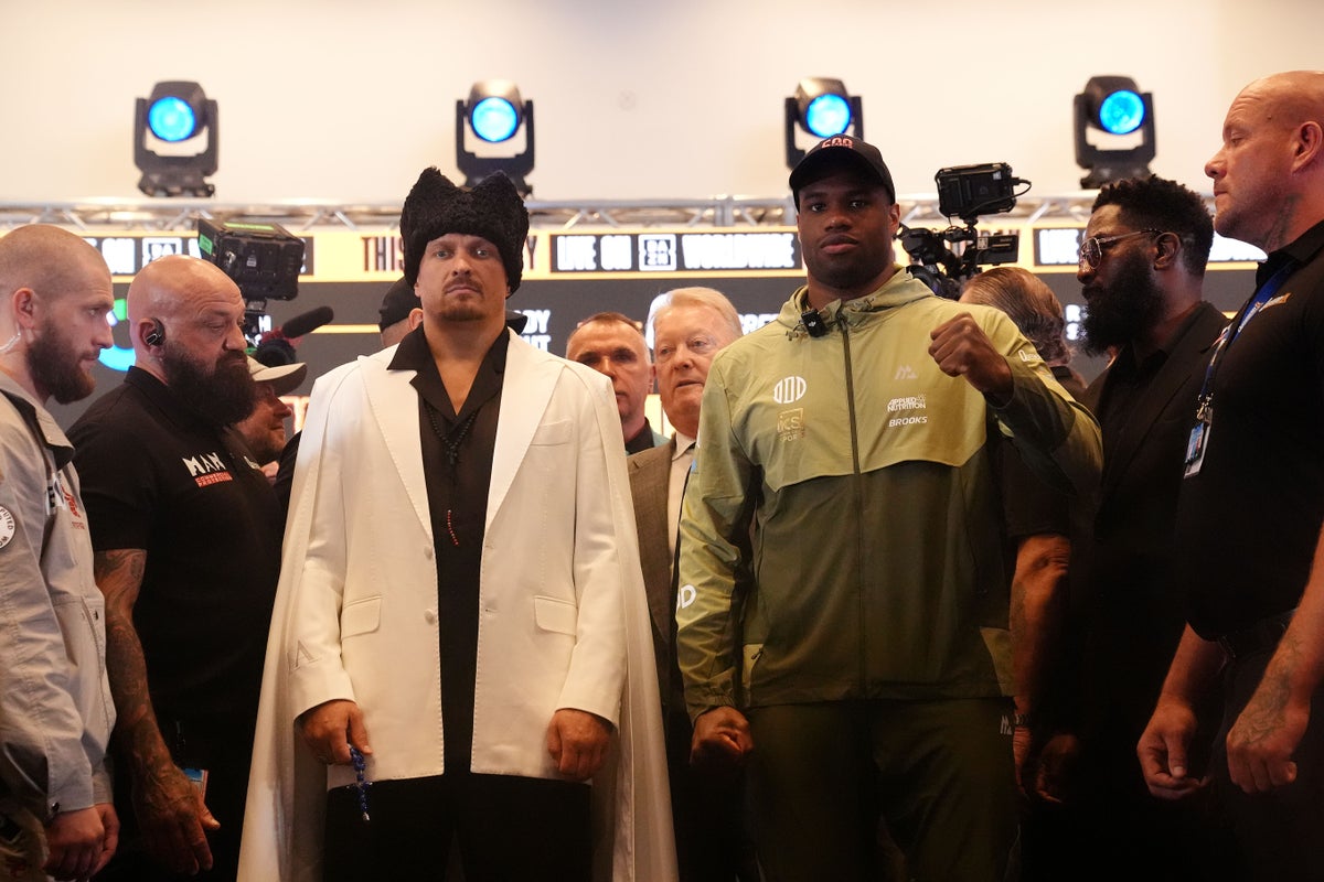 Give him some brains &ndash; Oleksandr Usyk questions Daniel Dubois&rsquo; pre-fight antics