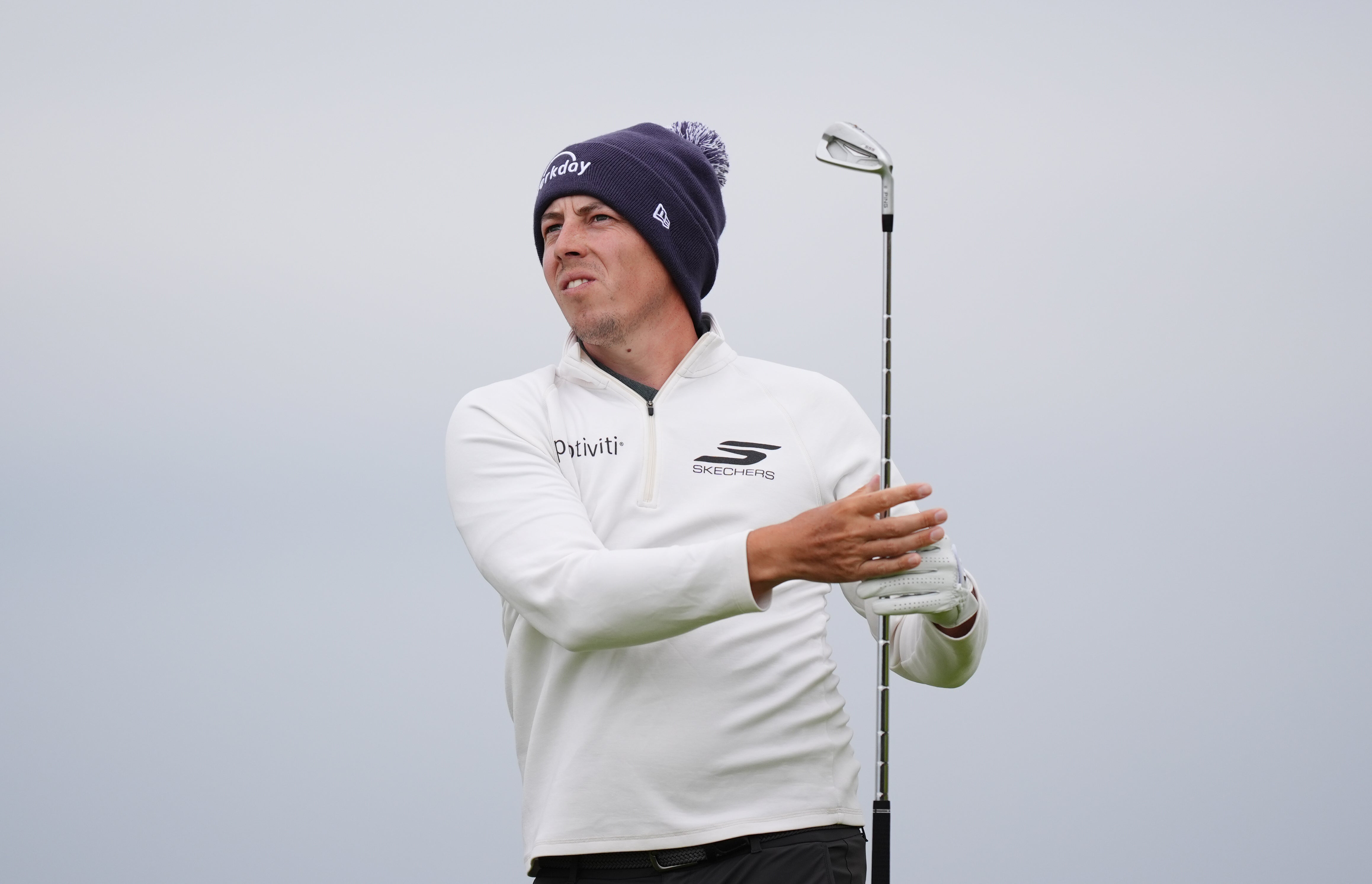 Matt Fitzpatrick was in a five-way share of the lead (Mike Egerton/PA).