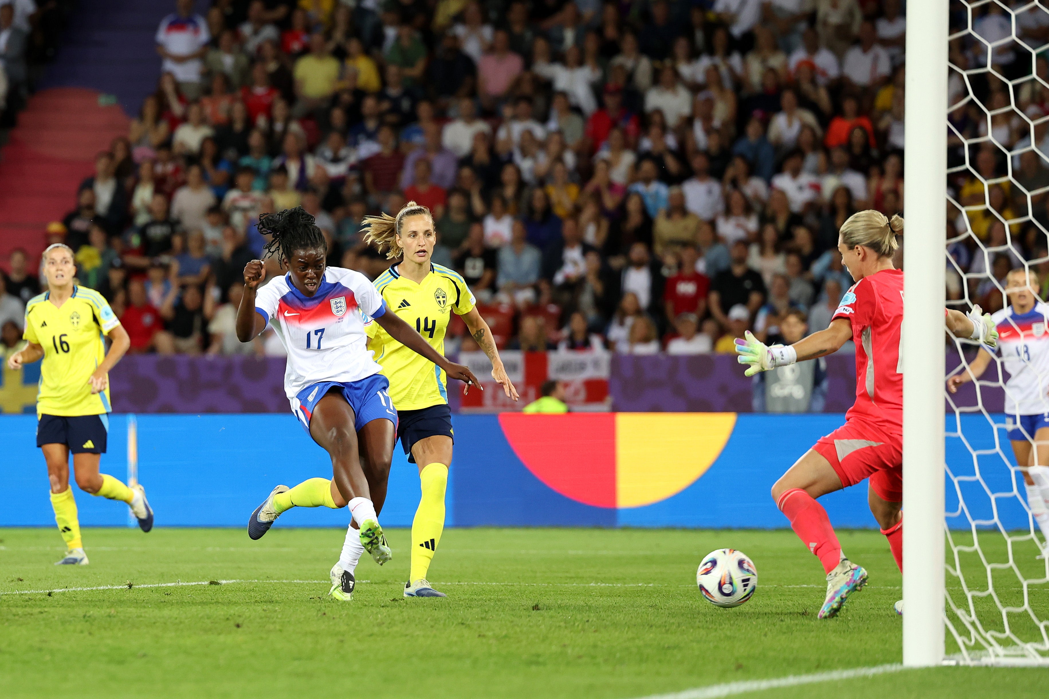 Michelle Agyemang's equaliser gave England the belief they could win the game