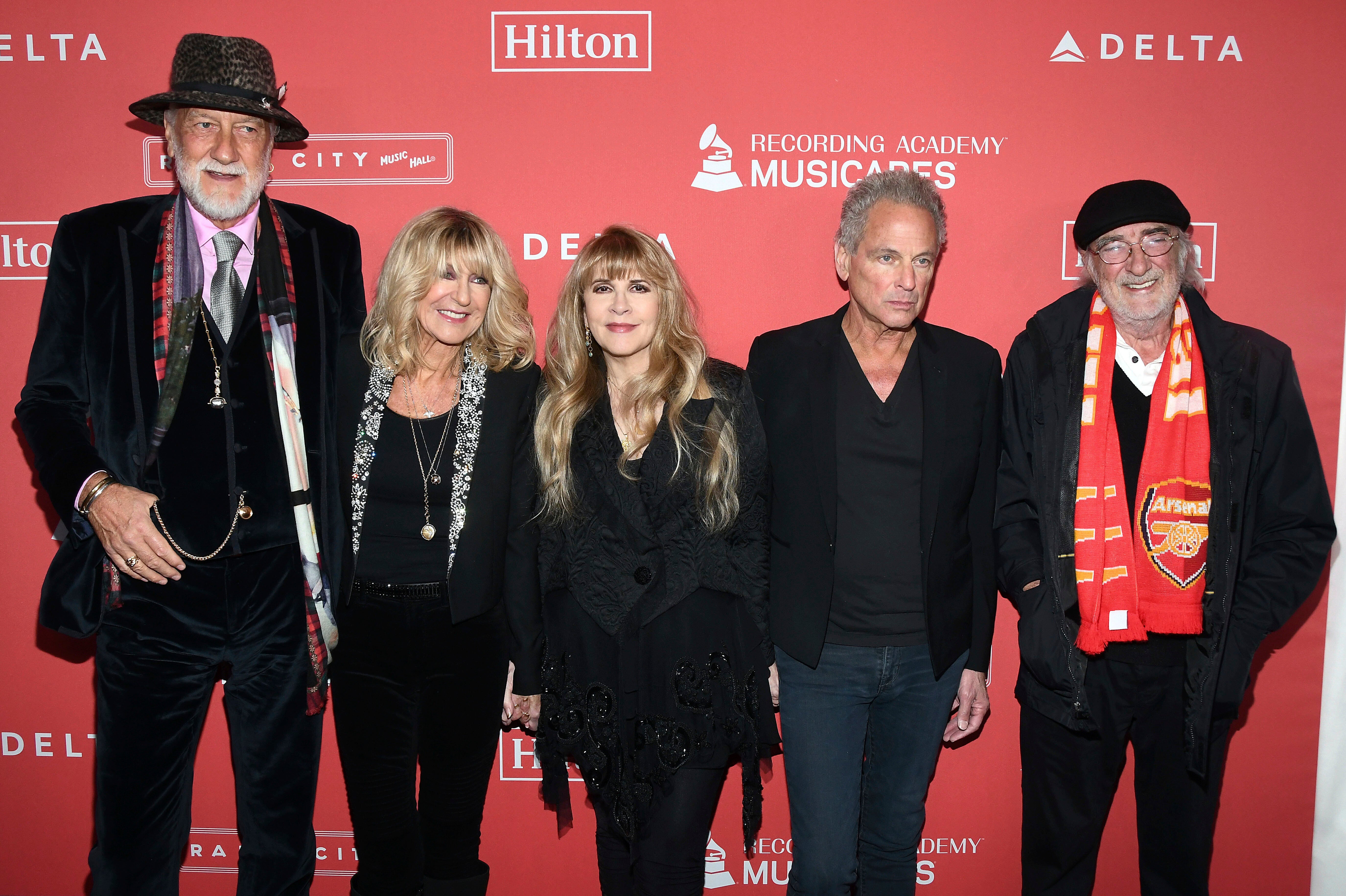 Fleetwood Mac last toured in 2018-19, before the death of Christine McVie (second from left) in 2022