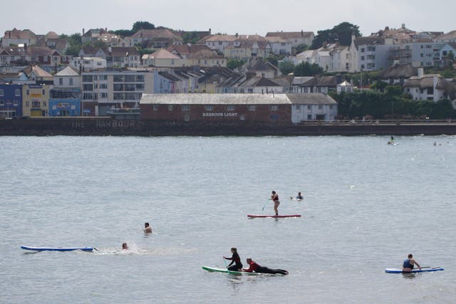 Rightmove identified Torbay in Devon as a sea view hotspot (Ben Birchall/PA)