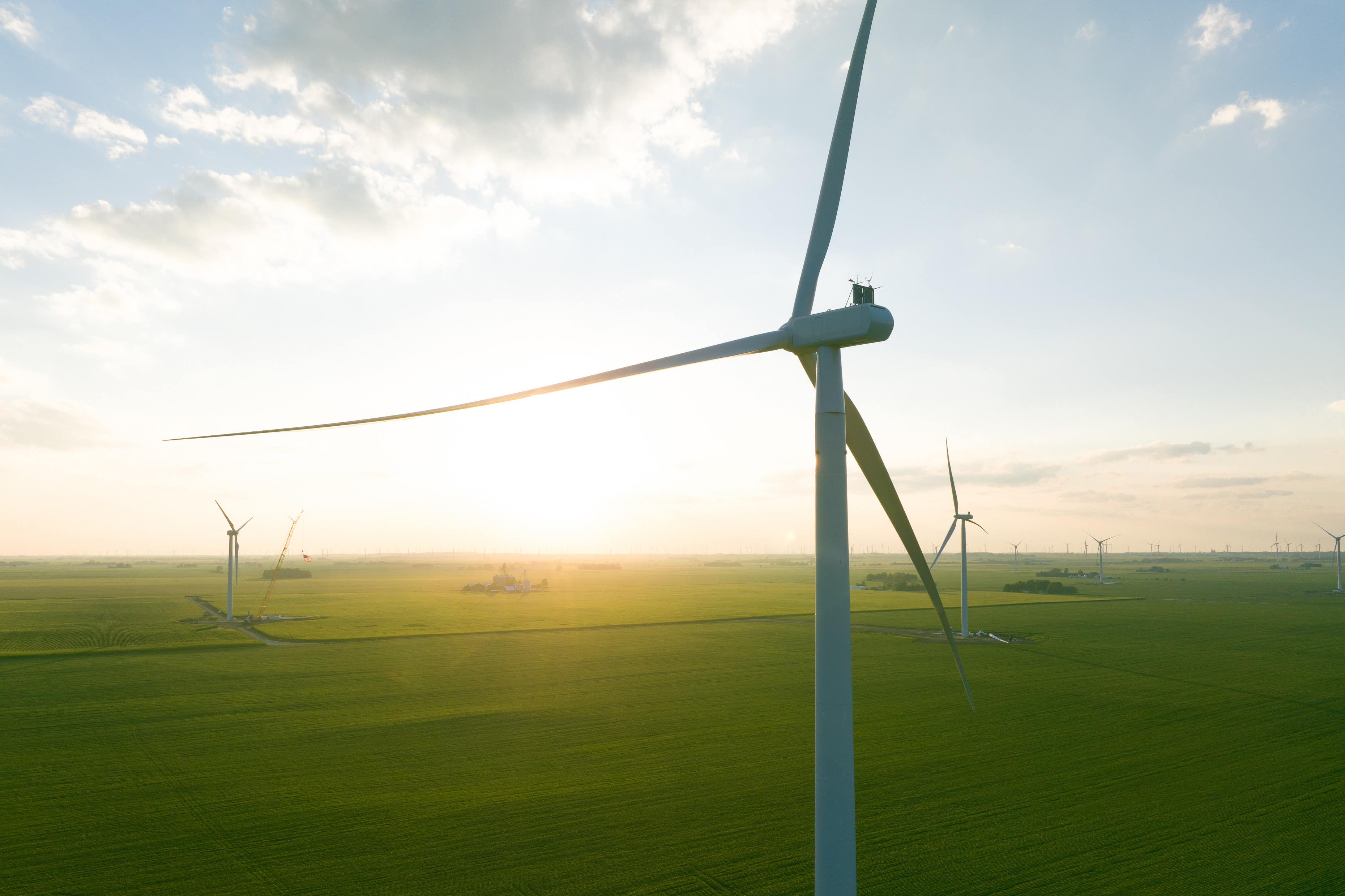 BP is to offload its onshore wind business in the US after agreeing a deal with a New York-based energy infrastructure firm (BP/PA)