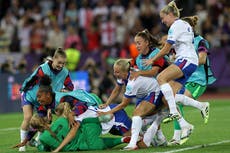 Who and when do England play next? Route to Women’s Euro 2025 final
