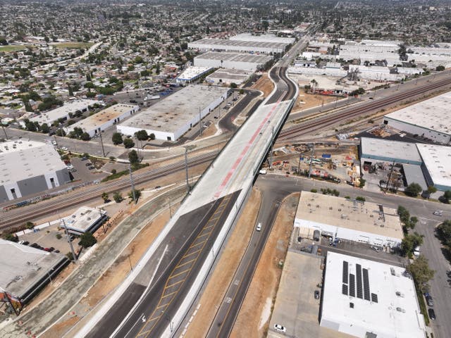 <p>Rosecrans Marquardt was due to accommodate California’s future high-speed trains</p>