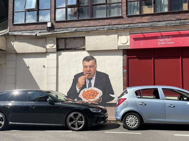 <p>The mural is sited yards away from Dudley’s High Street </p>