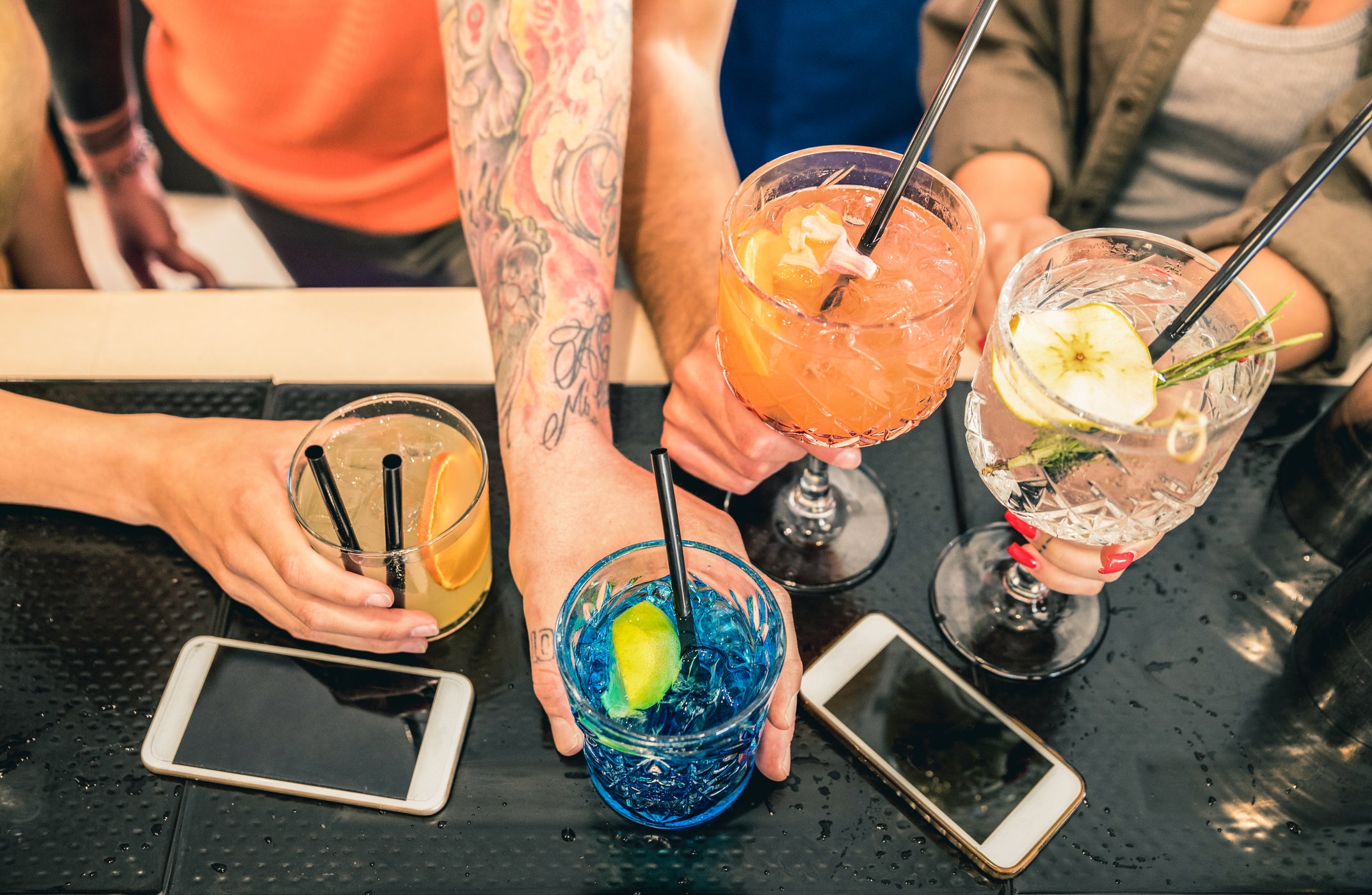 Drinks in casino bars are often $10 to $15 a time, but the casino hotel will comp them to active gamblers