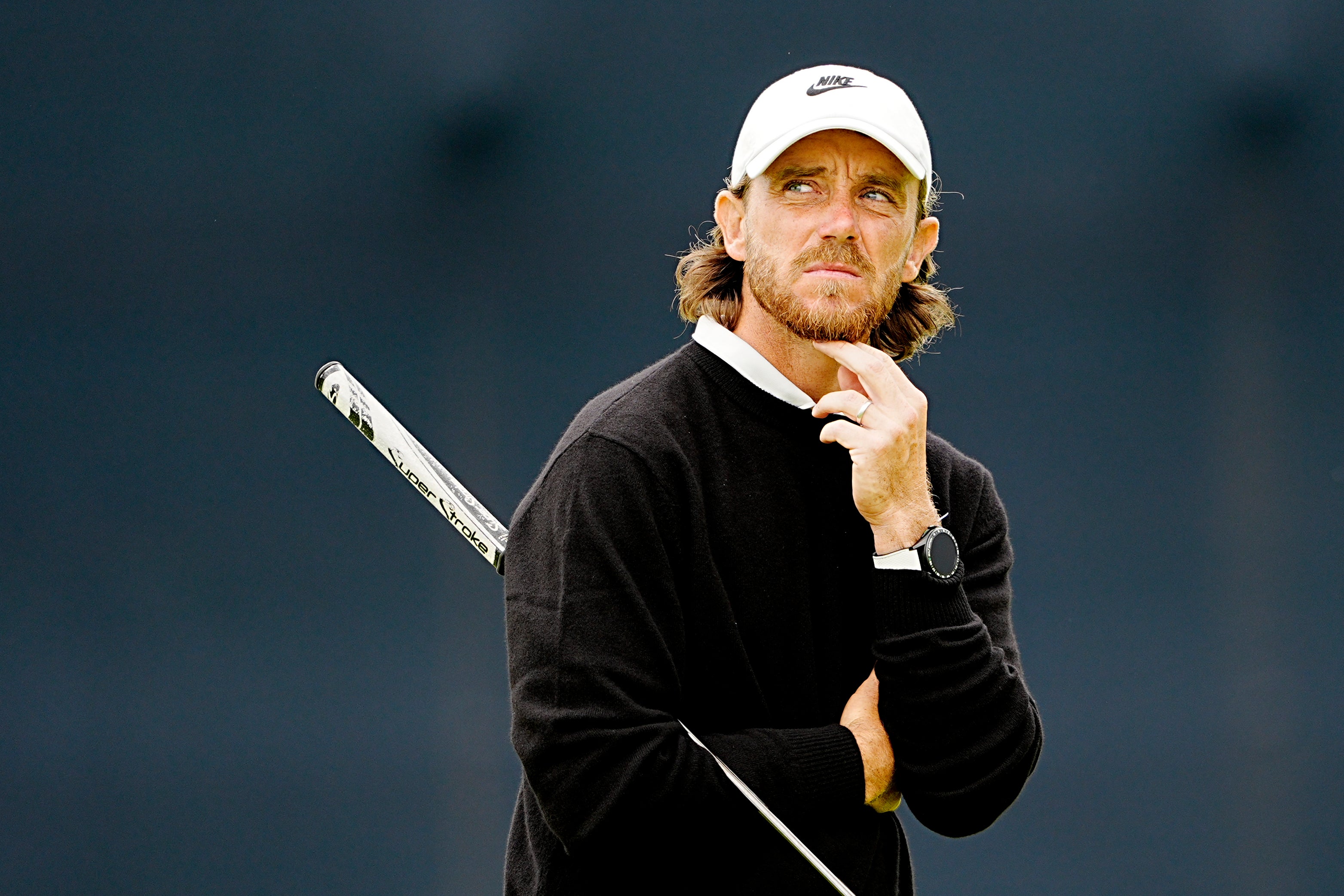 England's Tommy Fleetwood on the 17th during day two of The 153rd Open Championship