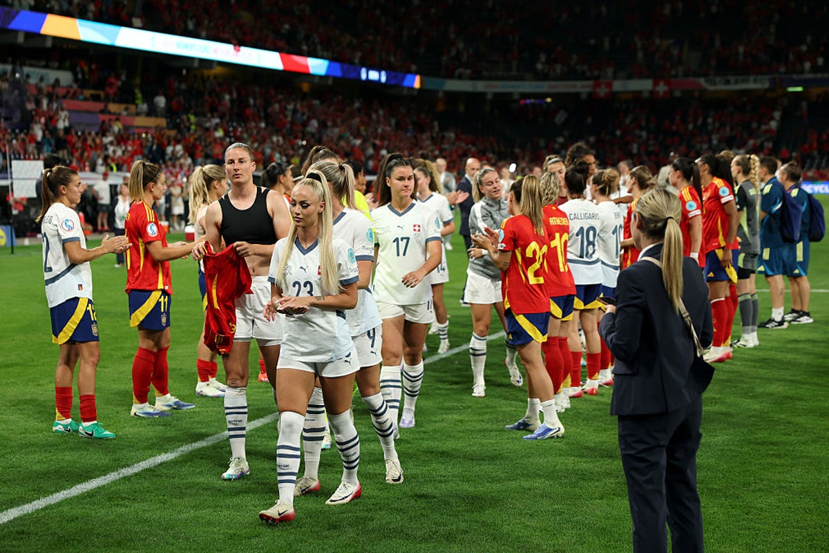 Euro 2025 favourites Spain overcome stubborn Switzerland