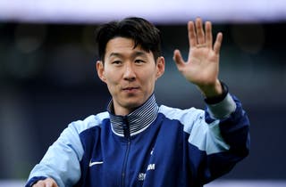 Especulações tem sido abundante em torno do futuro do capitão Son Heung-Min (John Walton/PA)