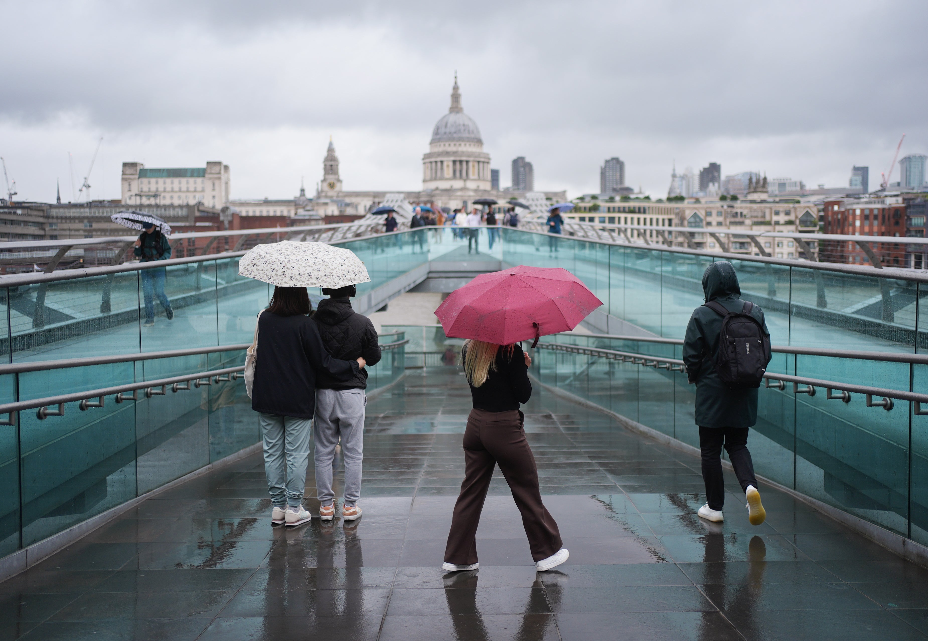 Next week is expected to continue to have unsettled weather, with a mixture of showers and thunderstorms and sunshine.