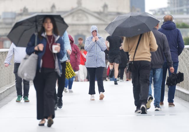 <p>Severe downpours are set to hit the UK this weekend </p>