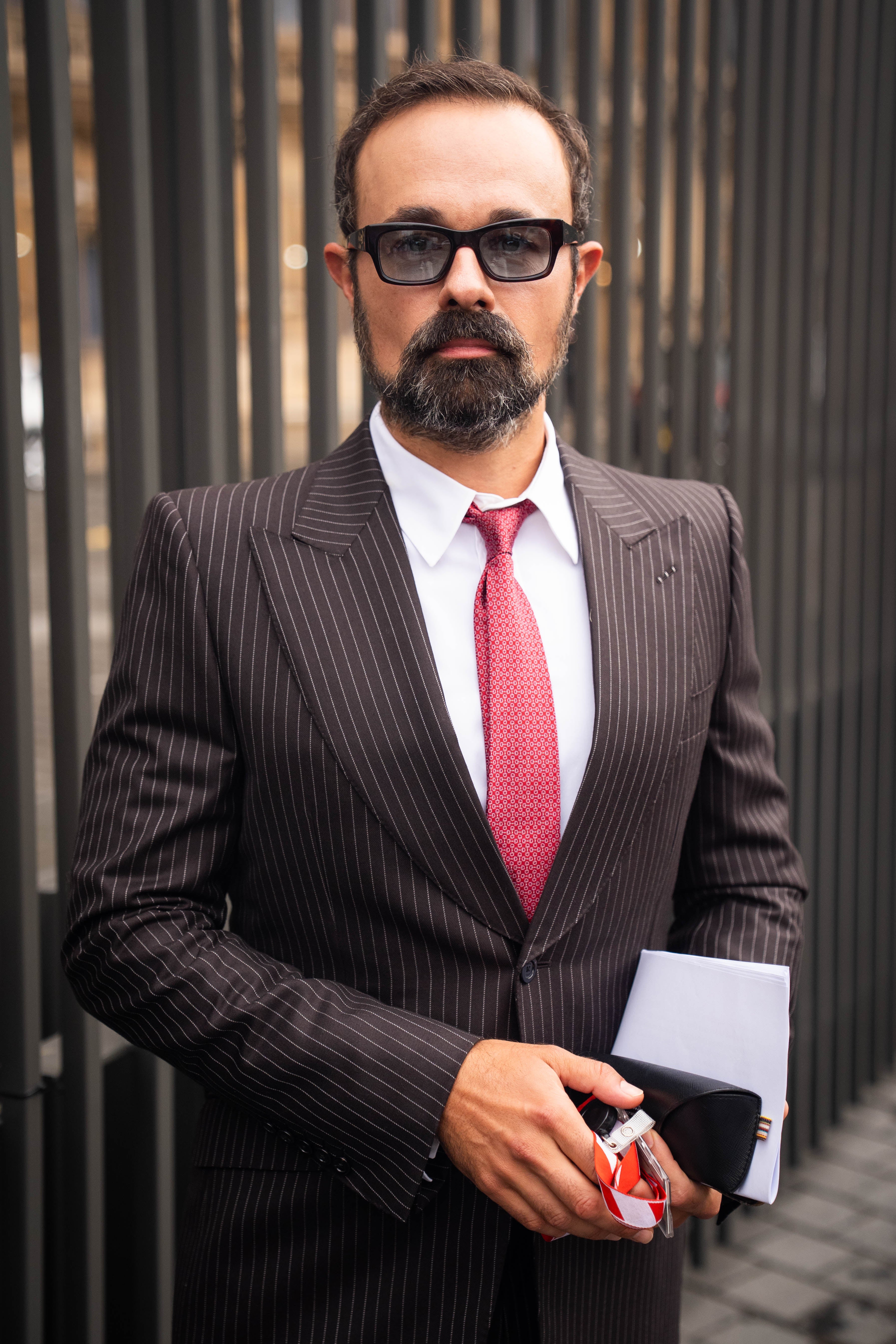 Lord Lebedev arrives at the Palace of Westminster on Thursday