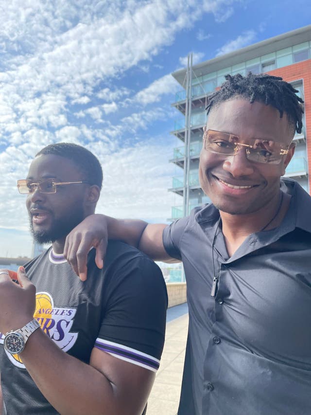 <p>King Edonmi, 29, and Mo Liasu, 27, from Ipswich, reportedly died after drowning in a hotel swimming pool</p>