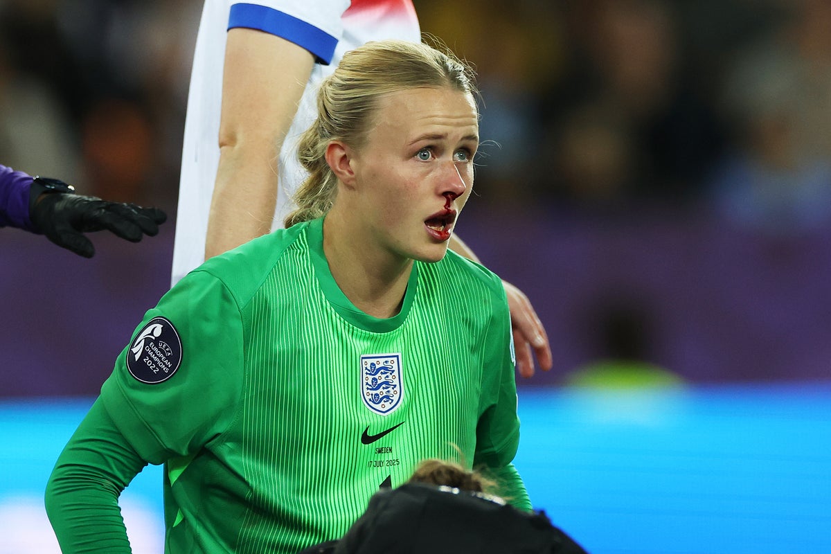 Who is Hannah Hampton? England goalkeeping hero filling Mary Earps’ gloves at Euro 2025