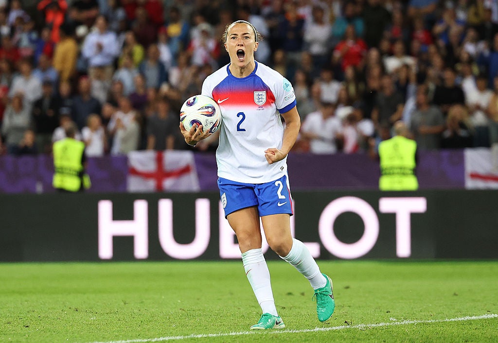 Lucy Bronze inspirou o retorno da Inglaterra contra a Suécia