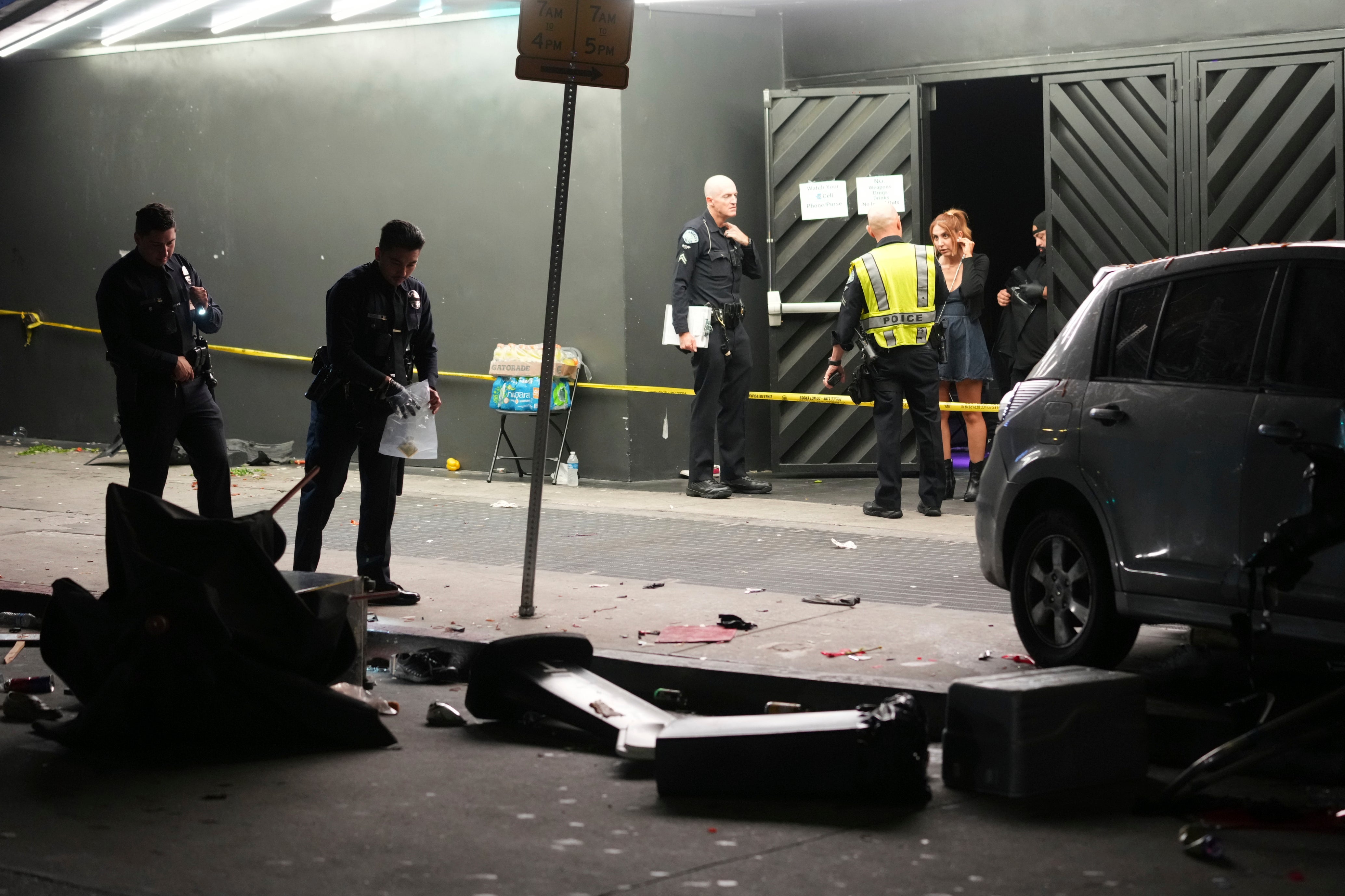 Los Angeles Vehicle into Crowd