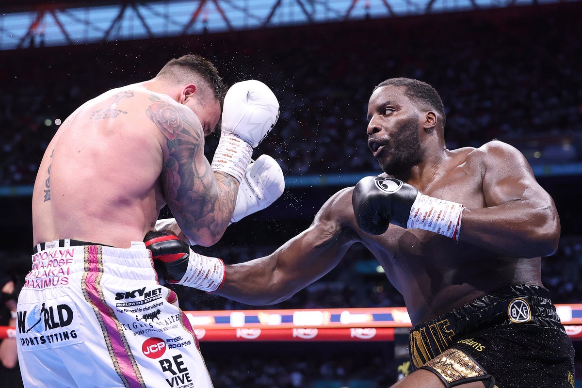Lawrence Okolie names two-man shortlist for his next fight after Usyk-Dubois undercard win