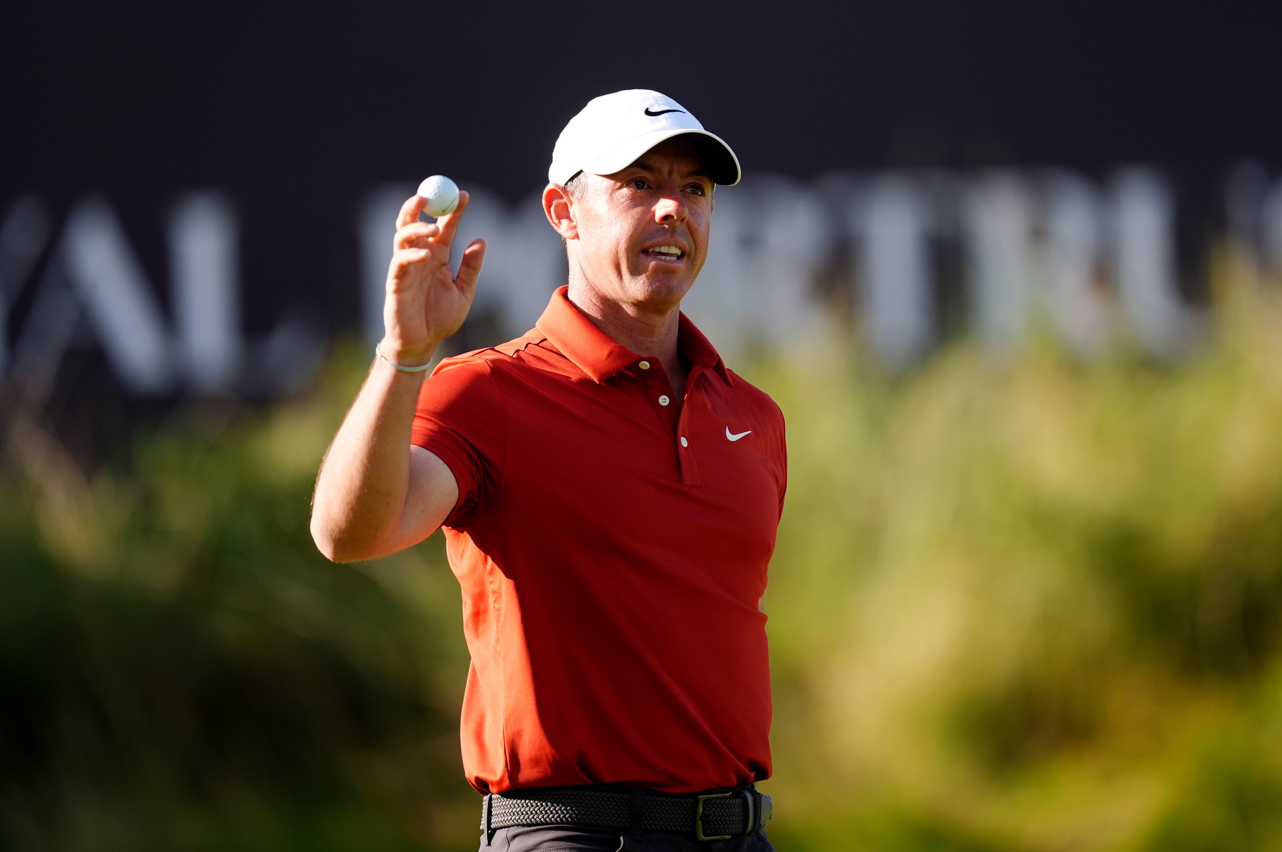 Rory McIlroy sank three birdies in his opening four holes on Saturday