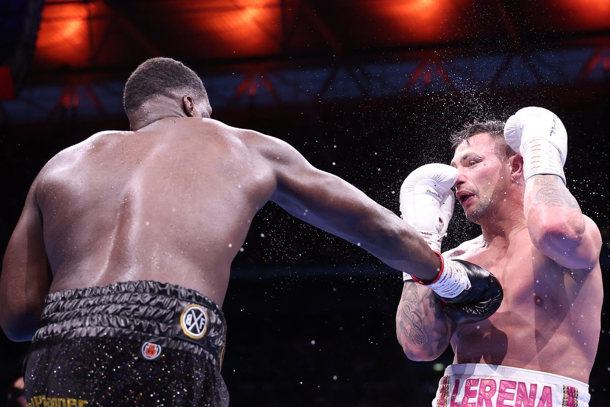 Okolie names two-man shortlist for his next fight after Usyk-Dubois undercard win