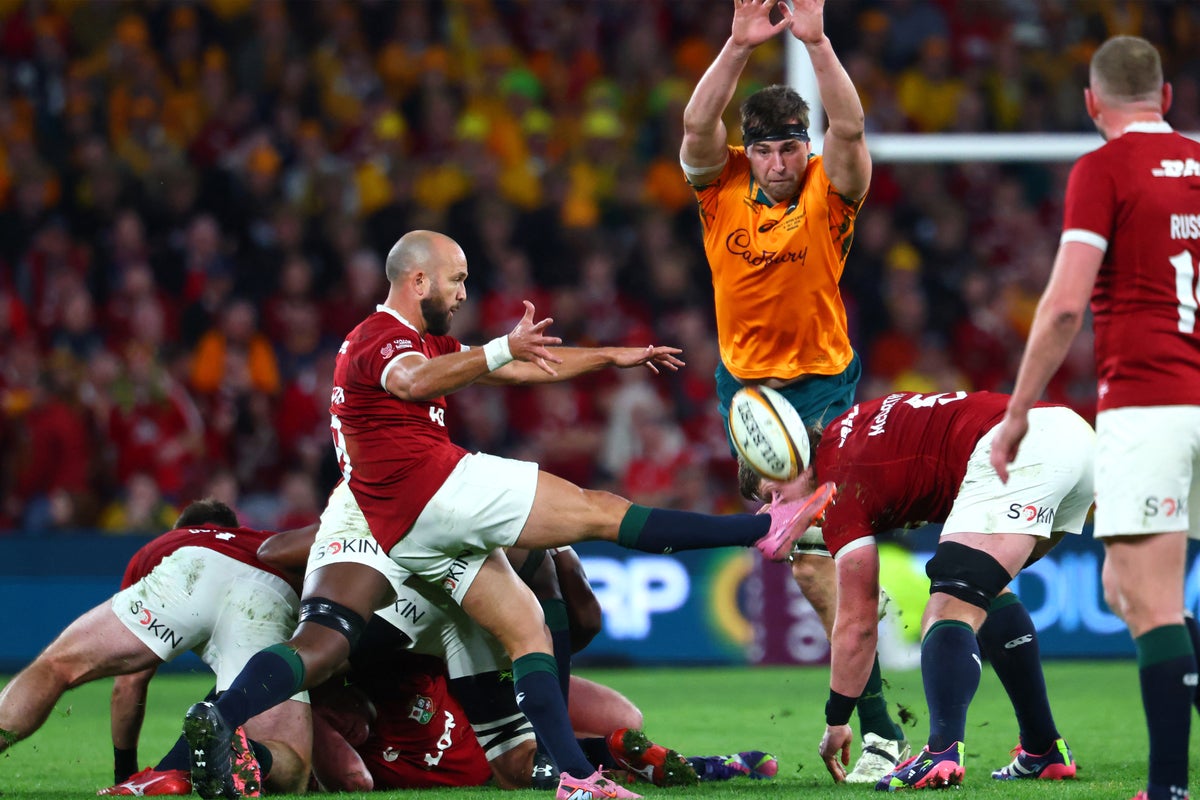 How the Lions’ half backs seized control of Test series against Australia