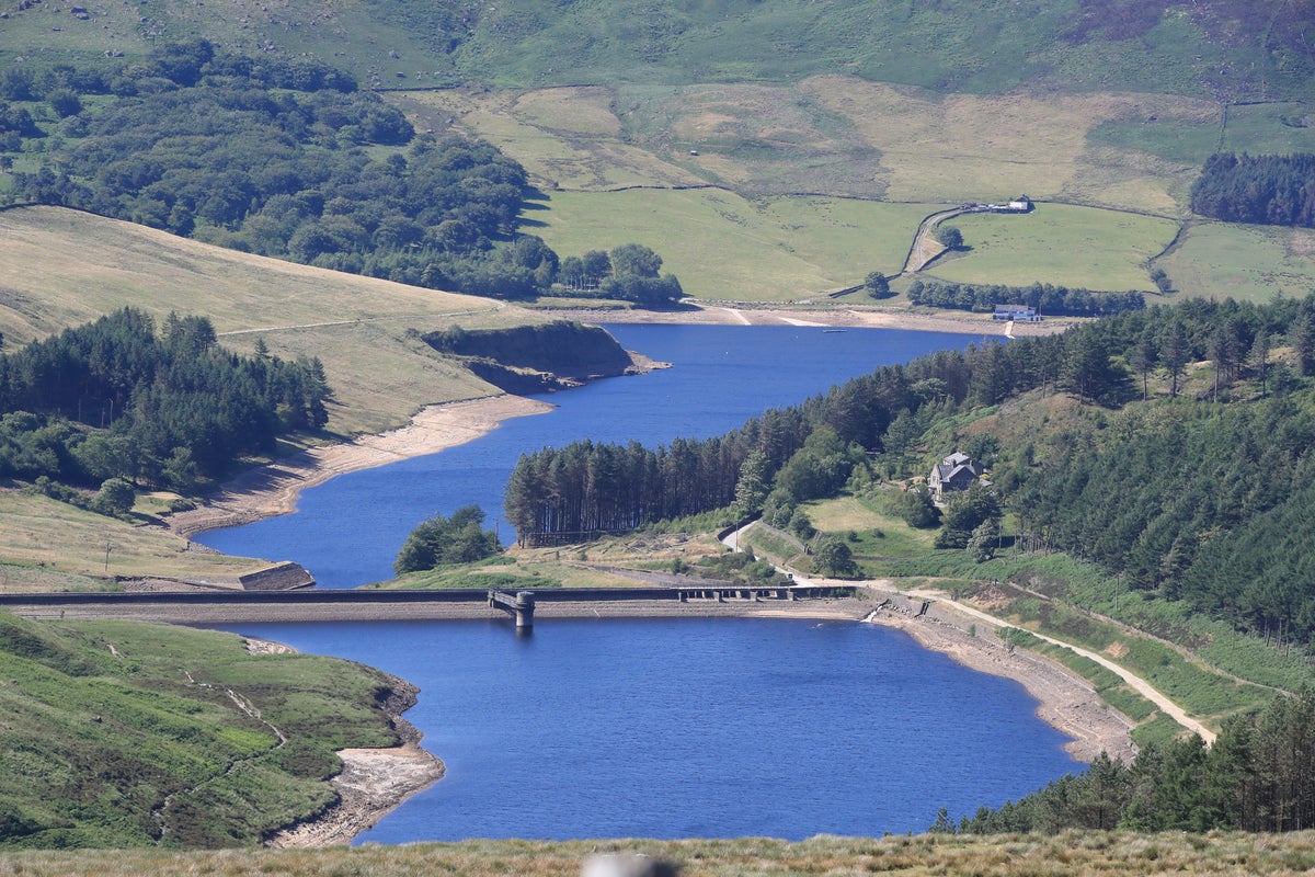Teenager dies in Greater Manchester reservoir during heatwave