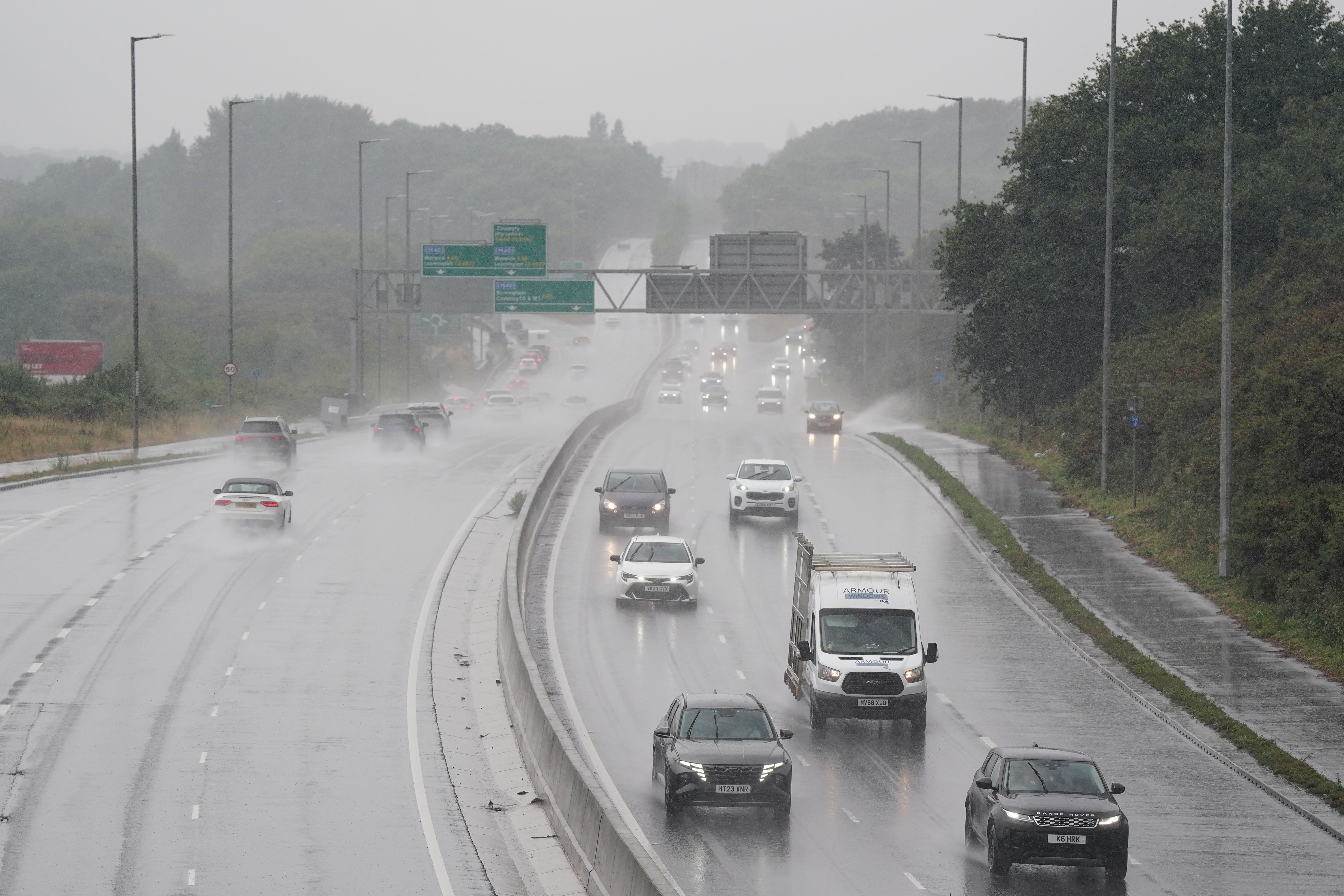The A46 near Coventry on Saturday